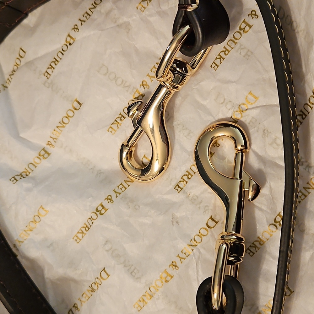 Dooney & Bourke  Croc-Embossed Dome Satchel - Picture 10 of 11